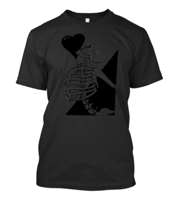Float Away Skeleton Heart Balloon T-Shirt
