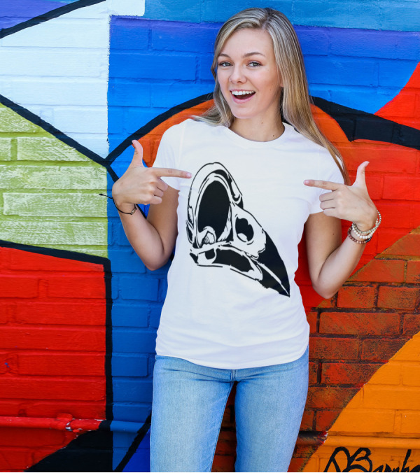Bird Skull Anatomy T-Shirt