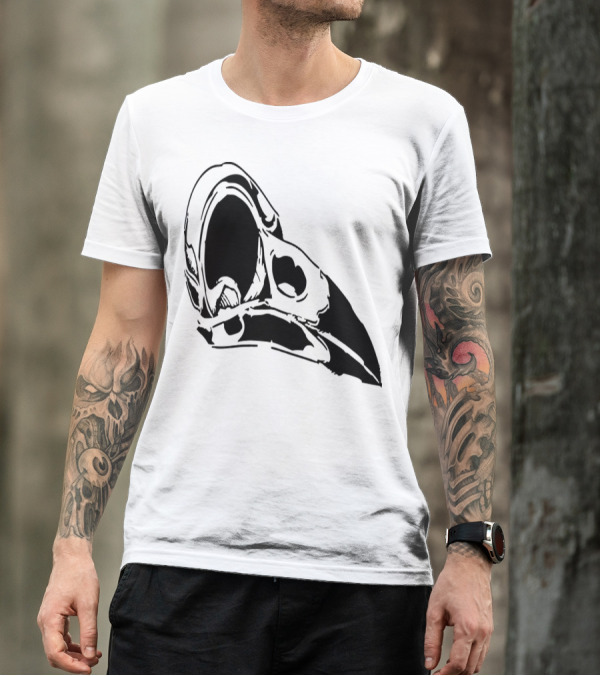 Bird Skull Anatomy T-Shirt