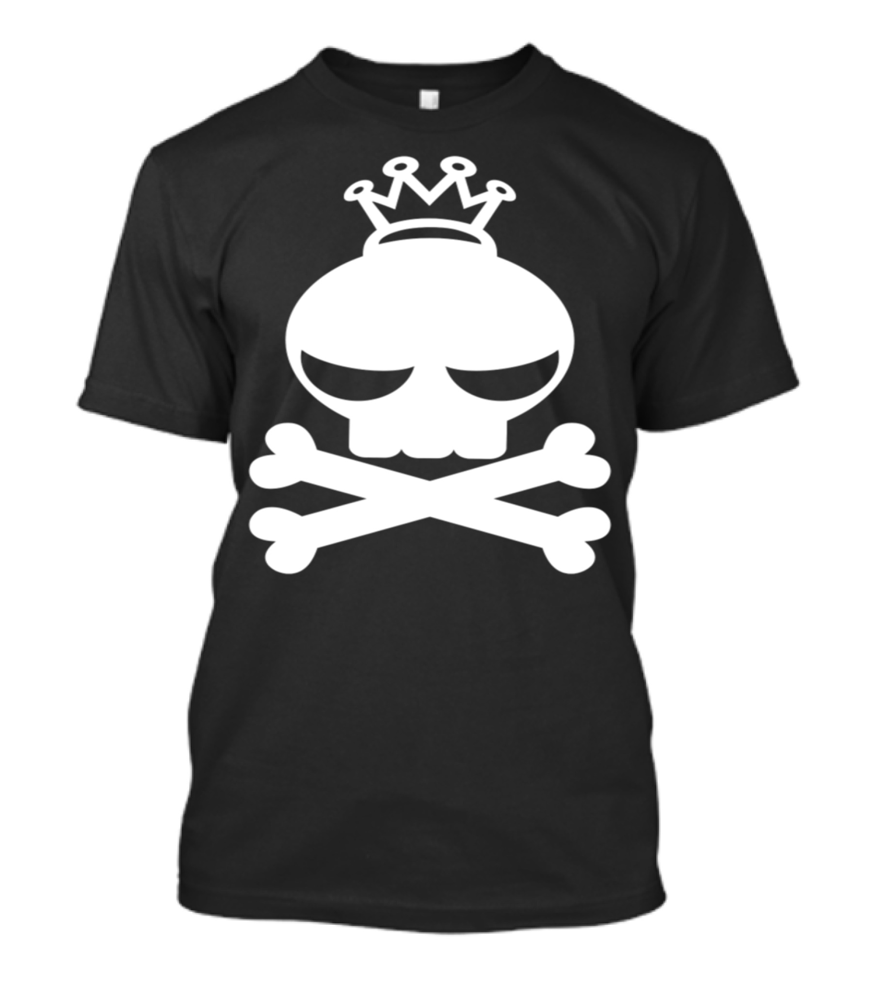 BlackJack Skull And Crossbones King T-Shirt