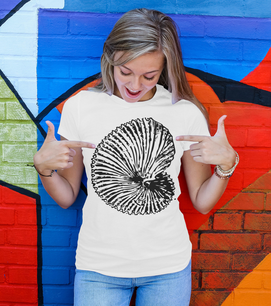 Argonaut Shell Black Nautilus T-Shirt