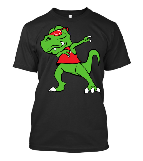 Dabbing T-Rex Dinosaur Dab Trex Tyrannosaurus Rex T-Shirt
