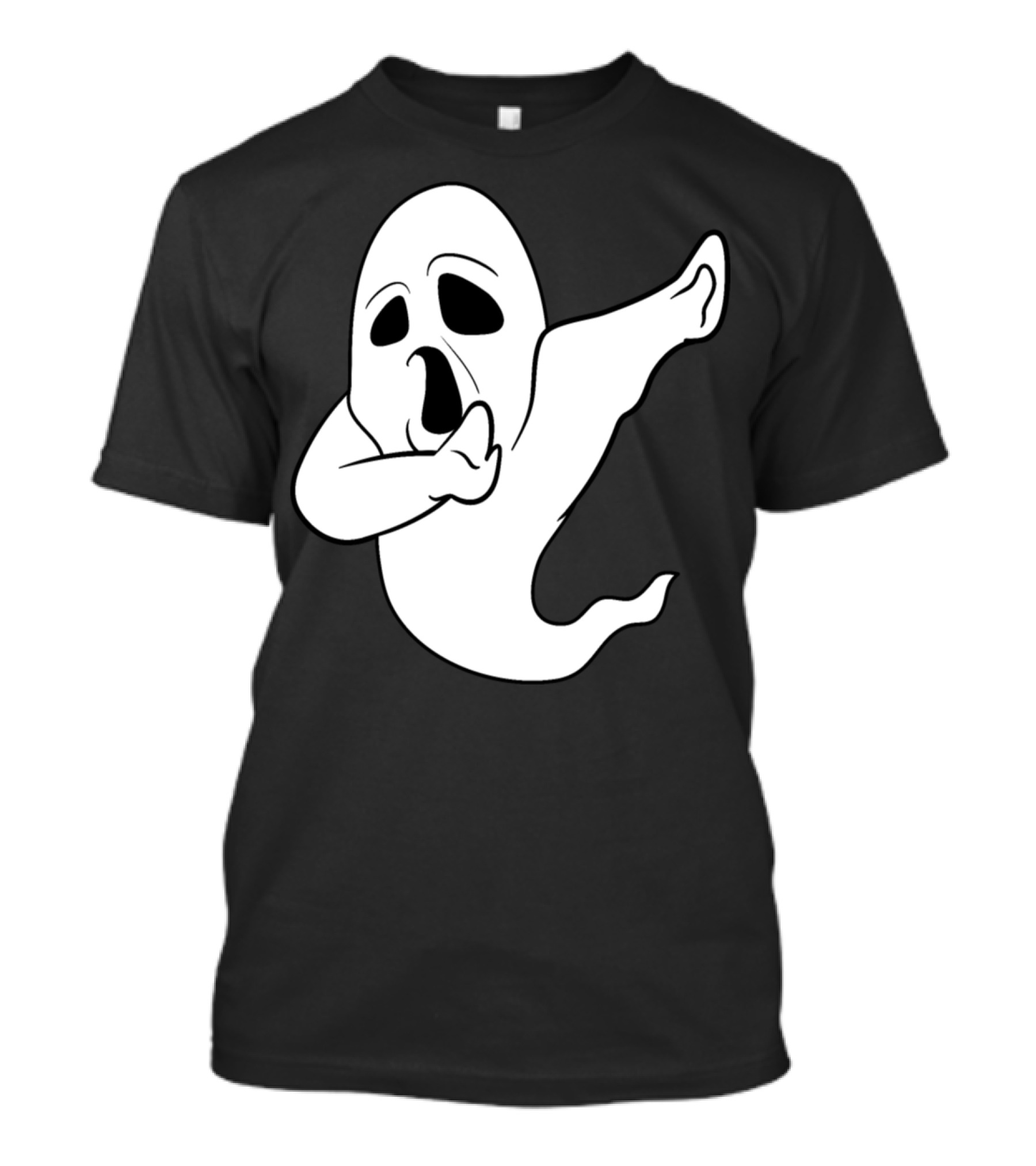 Dabbing Dab Dancing Halloween Ghost T-Shirt