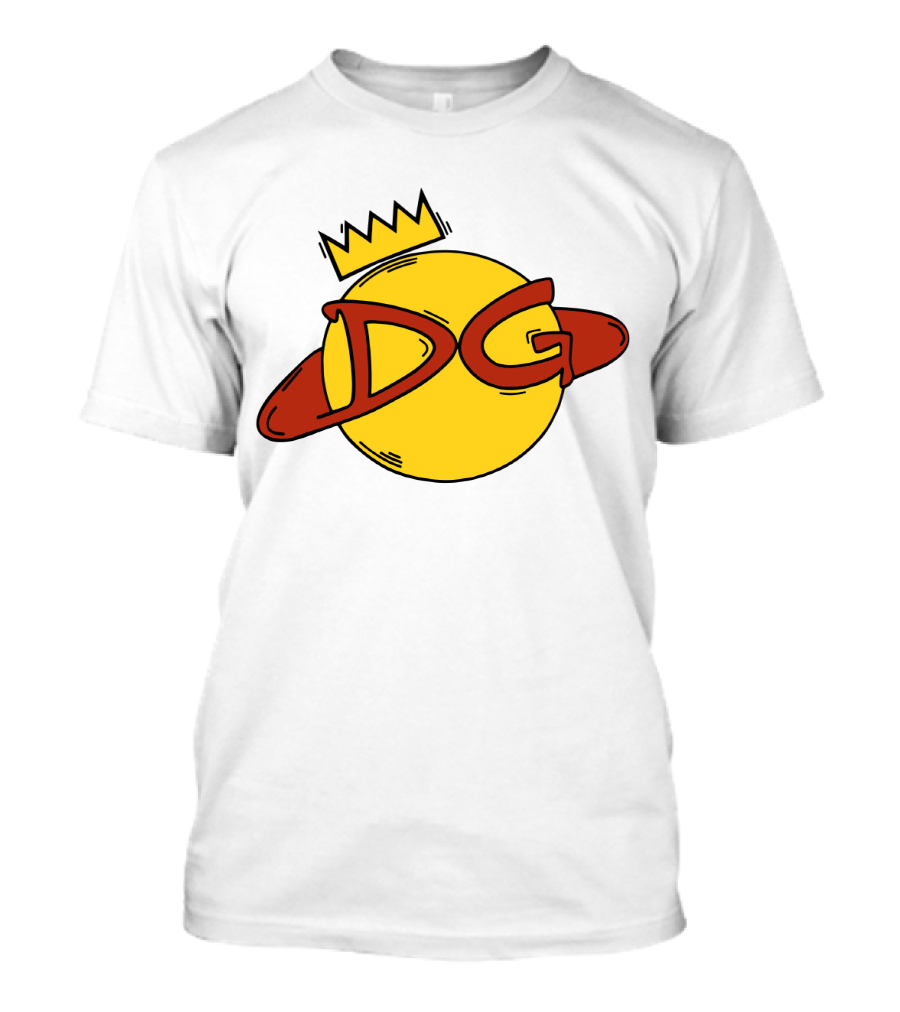 DG Crown Logo Planet Best Fashion T-Shirt