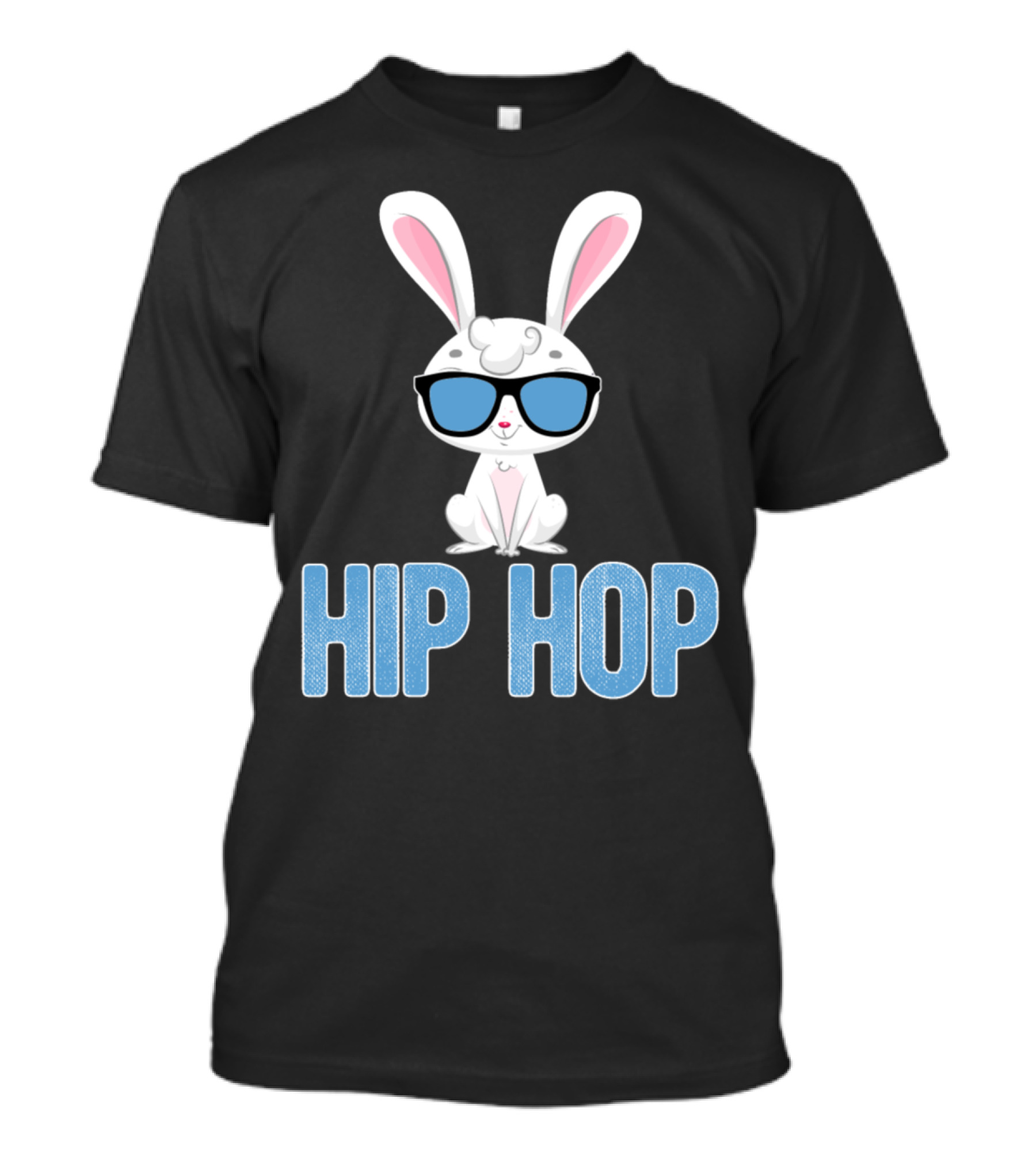 Easter Holiday Fun With Hip Hop Bunny Rabbit Ears Sunday April T-Shirt