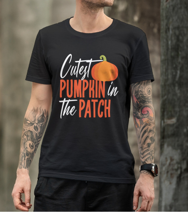 Cutest Pumpkin In The Patch Halloween Delight T-Shirt