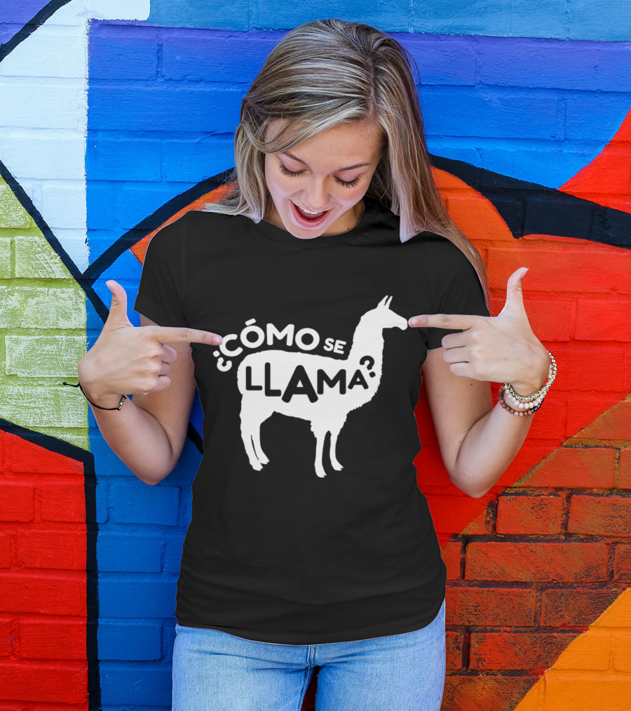 Cómo Se Llama Llama Funny Skeleton Women's T-Shirt