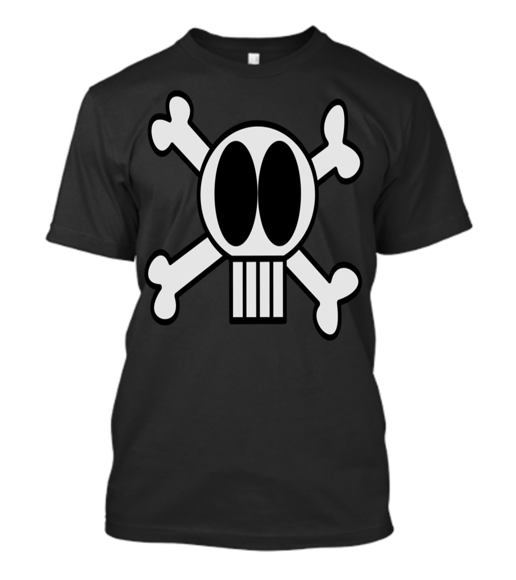 Goofy Crossbones Skull T-Shirt