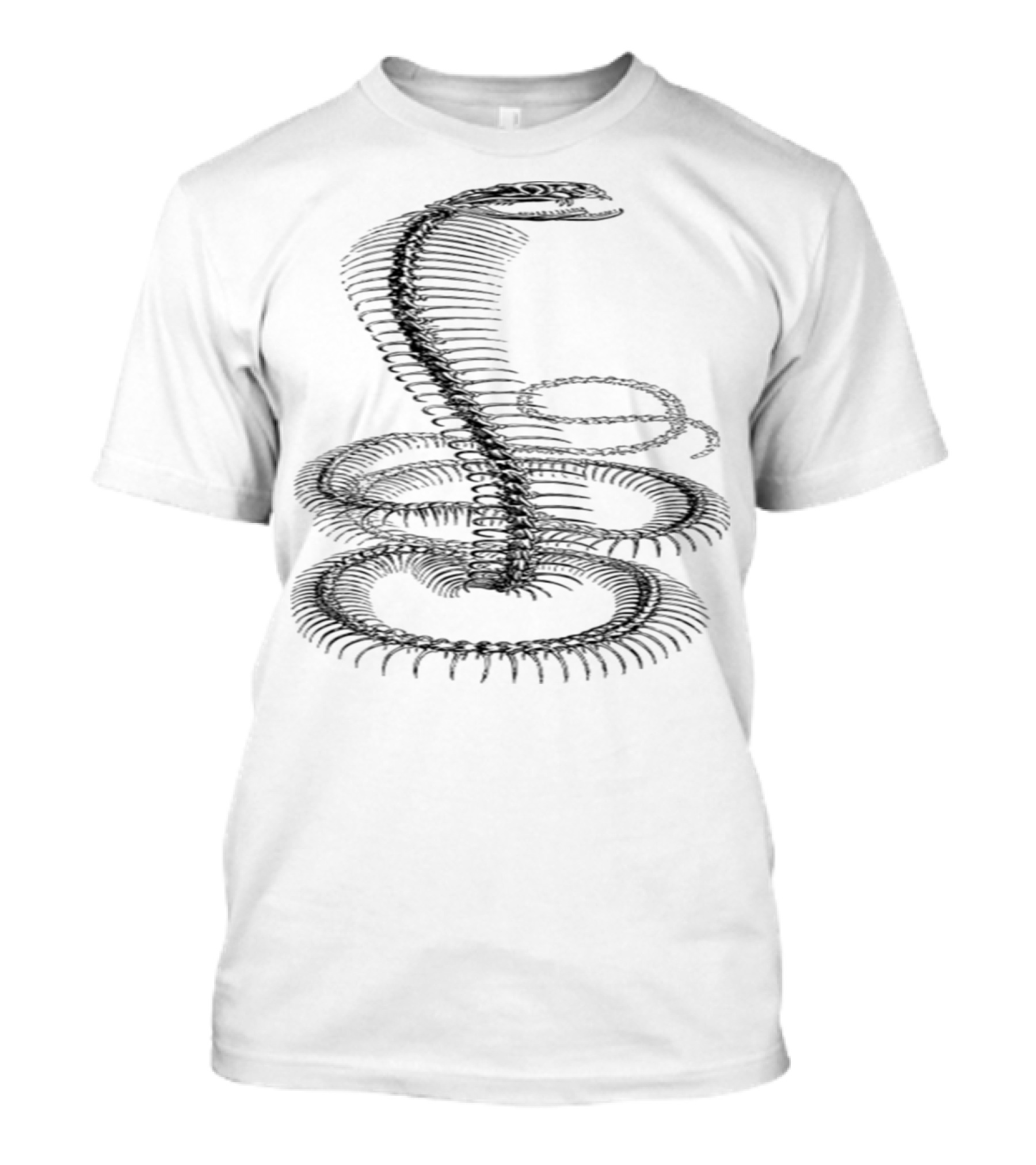 Cobra Snake Skeleton T-Shirt