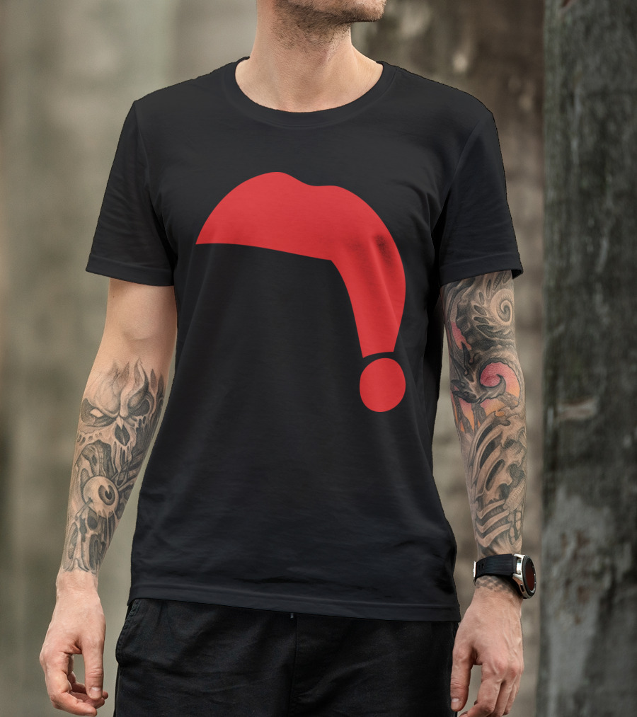 Skull Santa Xmas C2 Red Hat T-Shirt