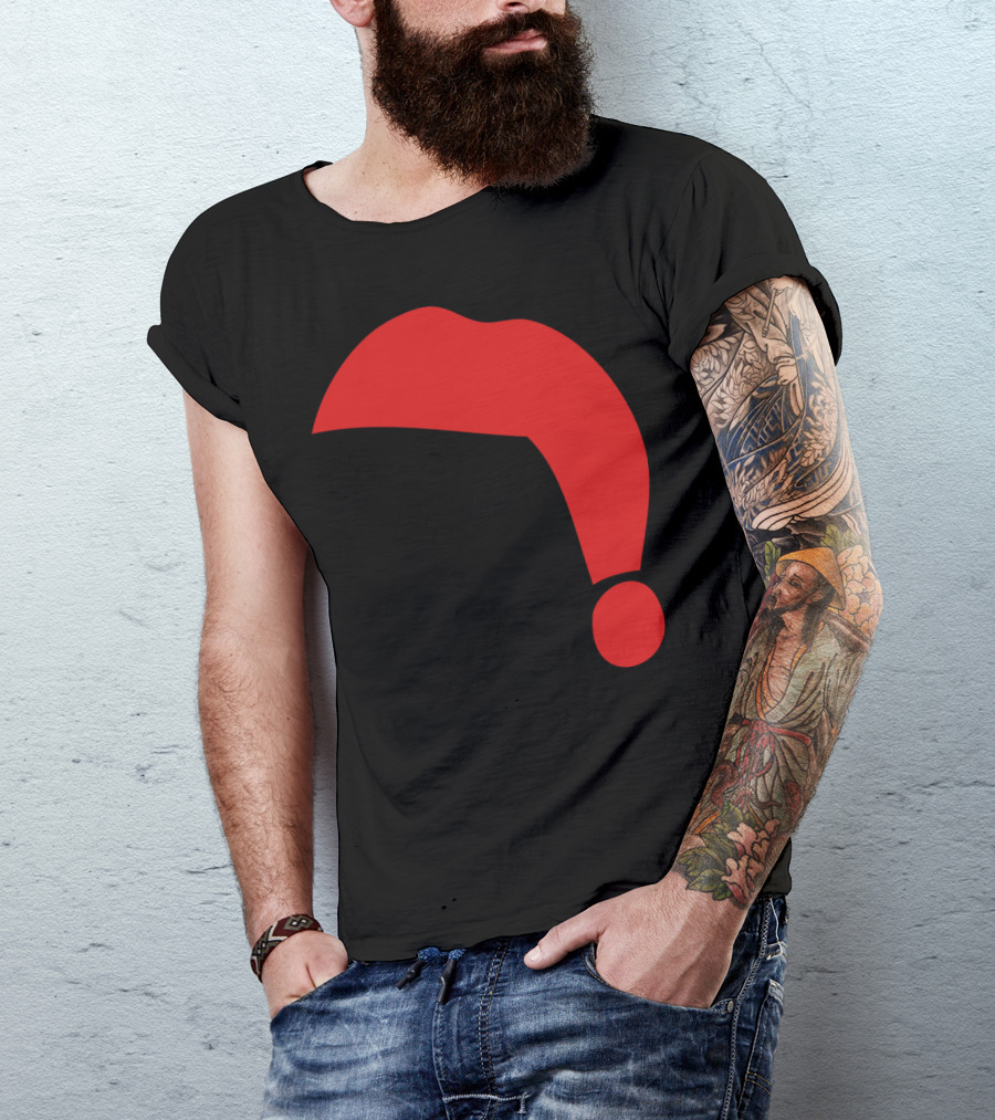 Skull Santa Xmas C2 Red Hat T-Shirt