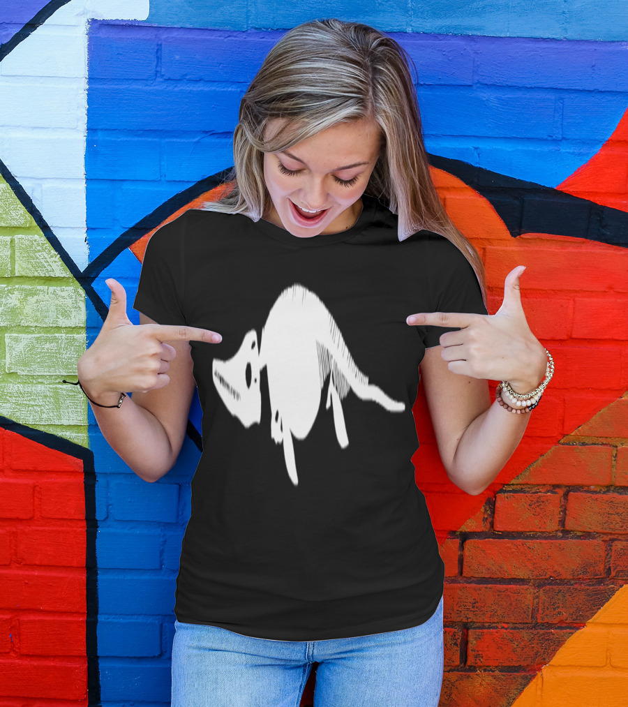 Ichthyosaur Dinosaur Water Prehistoric Creature Skeleton T-Shirt