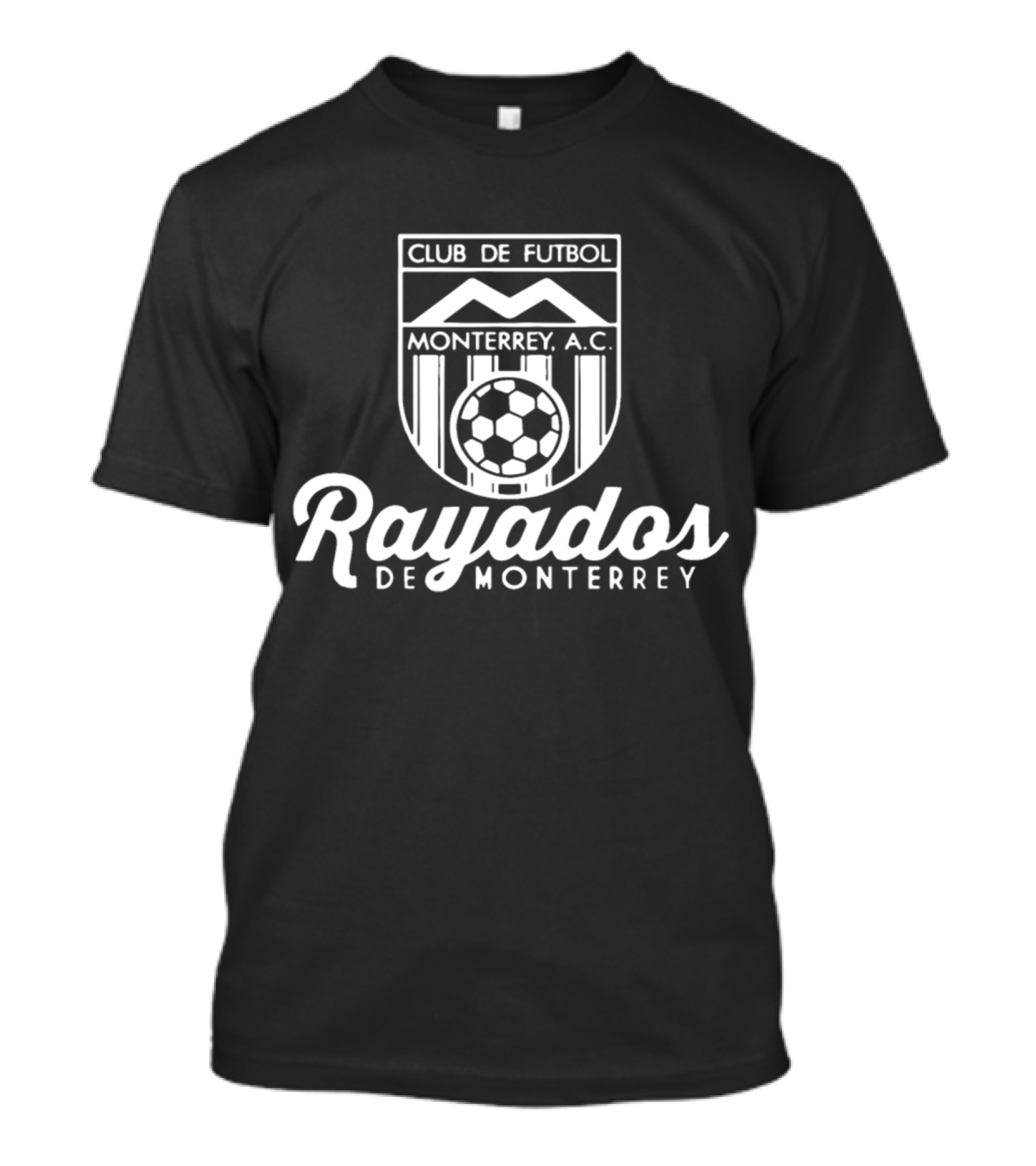 Rayados De Monterrey Club De Futbol Mexico 86 Soccer T-Shirt