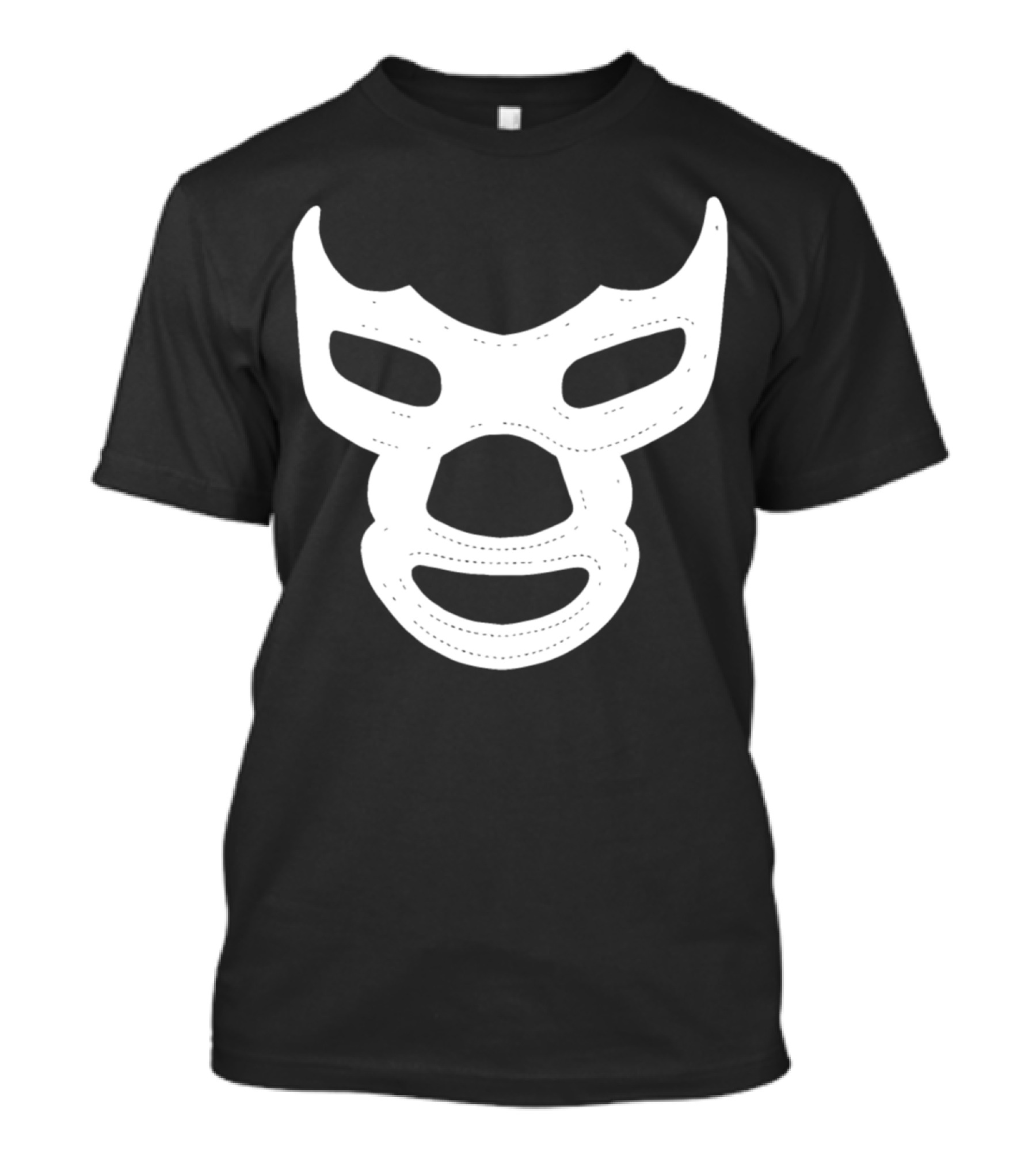 Blue Demon El Santo Mexican Lucha Libre Mask T-Shirt