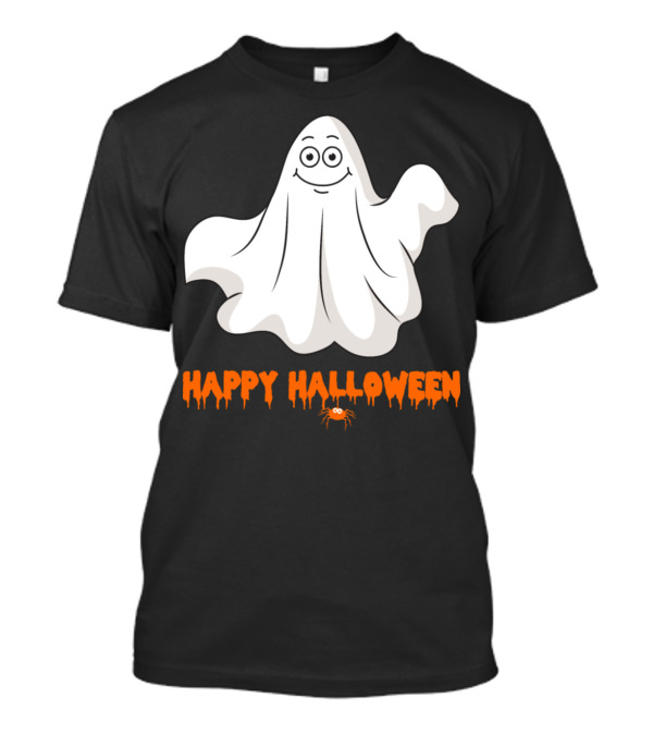 Happy Halloween Ghost Monster Zombie Horror T-Shirt