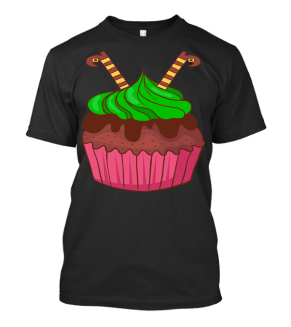 Halloween Cupcake Muffin Bakery Cake Candy Sweets Chocolate Wand T-Shirt