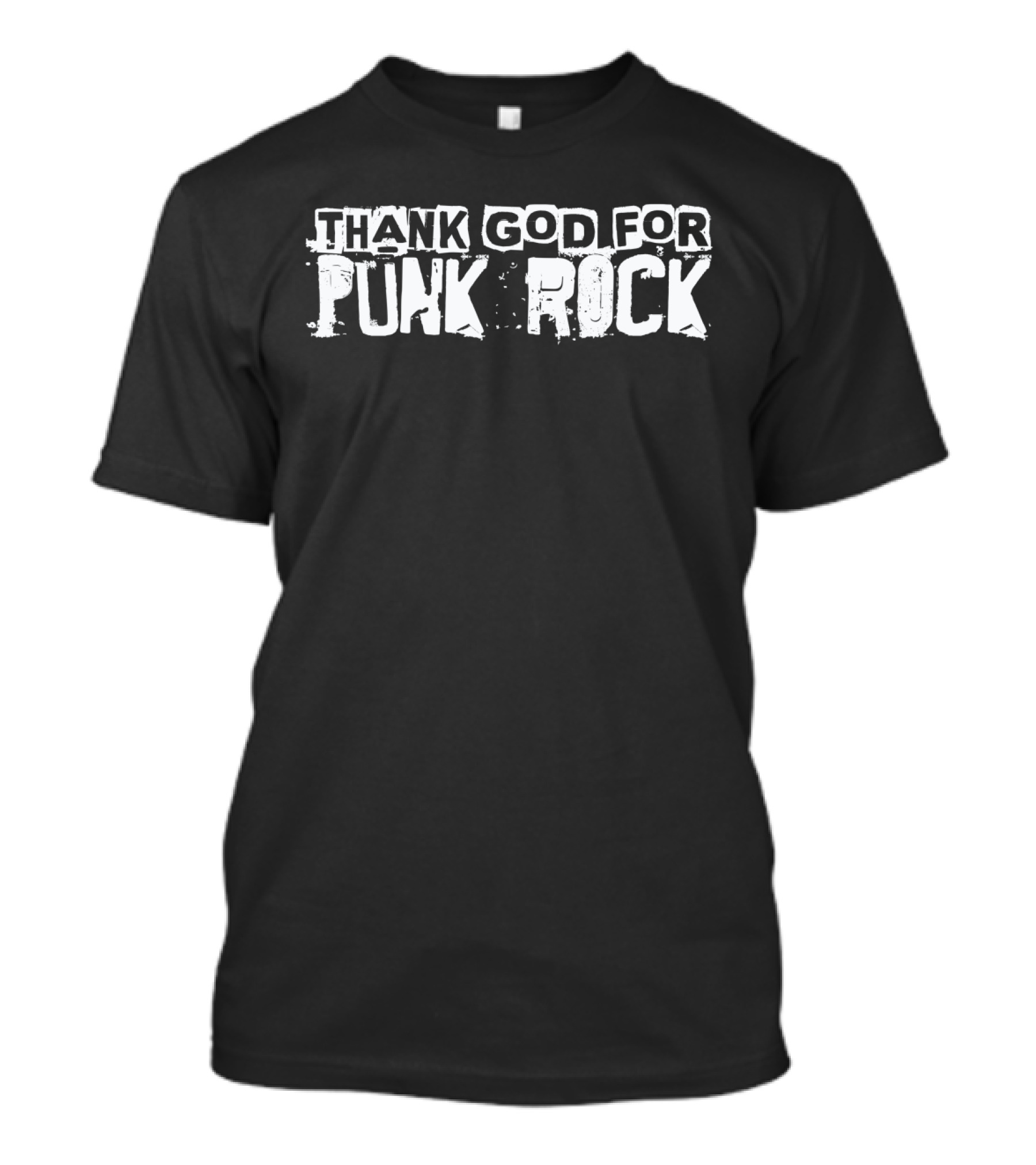 Thank God For Punk Rock Music Punk Band Lover T-Shirt