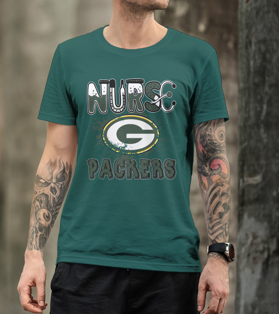 Nurse Green Bay Packers T-Shirt