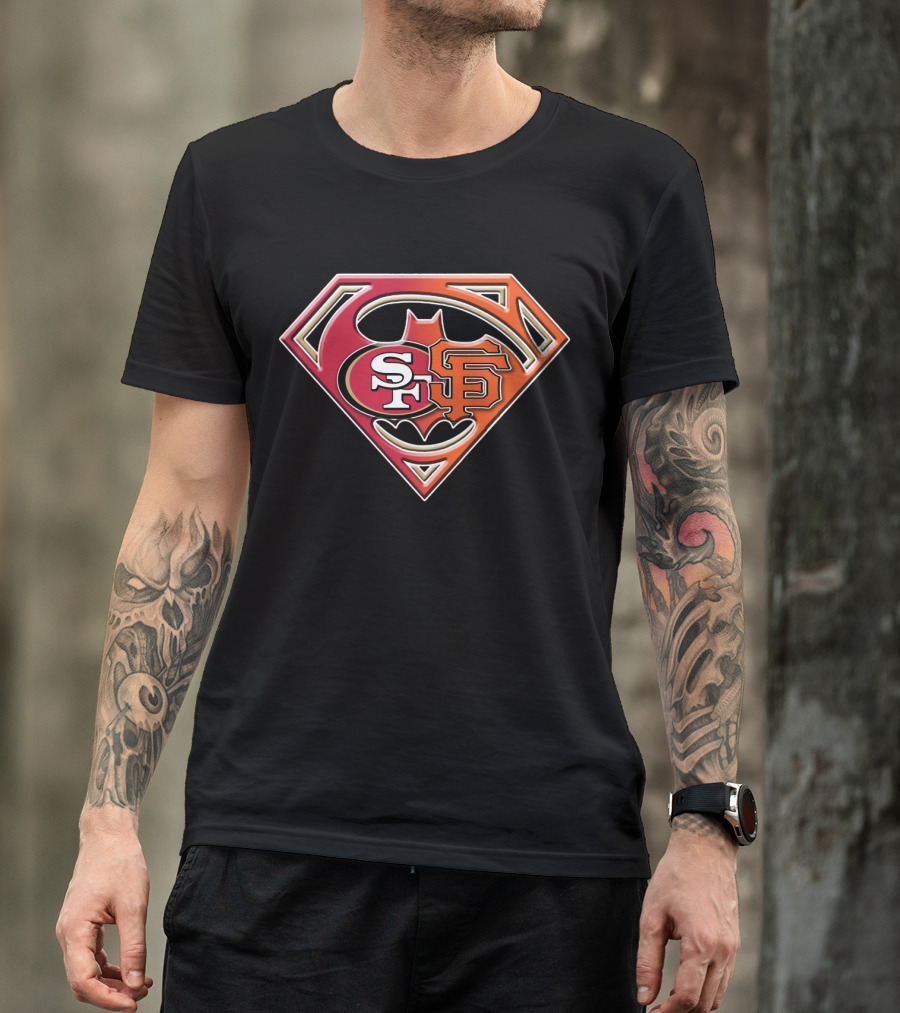 San Francisco Super Bat Sf Shield T-Shirt