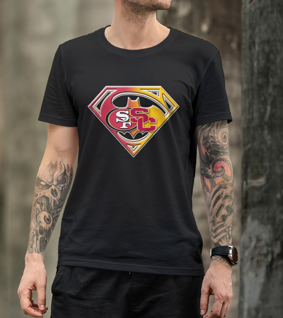 Sf Sc Superman Batman T-Shirt