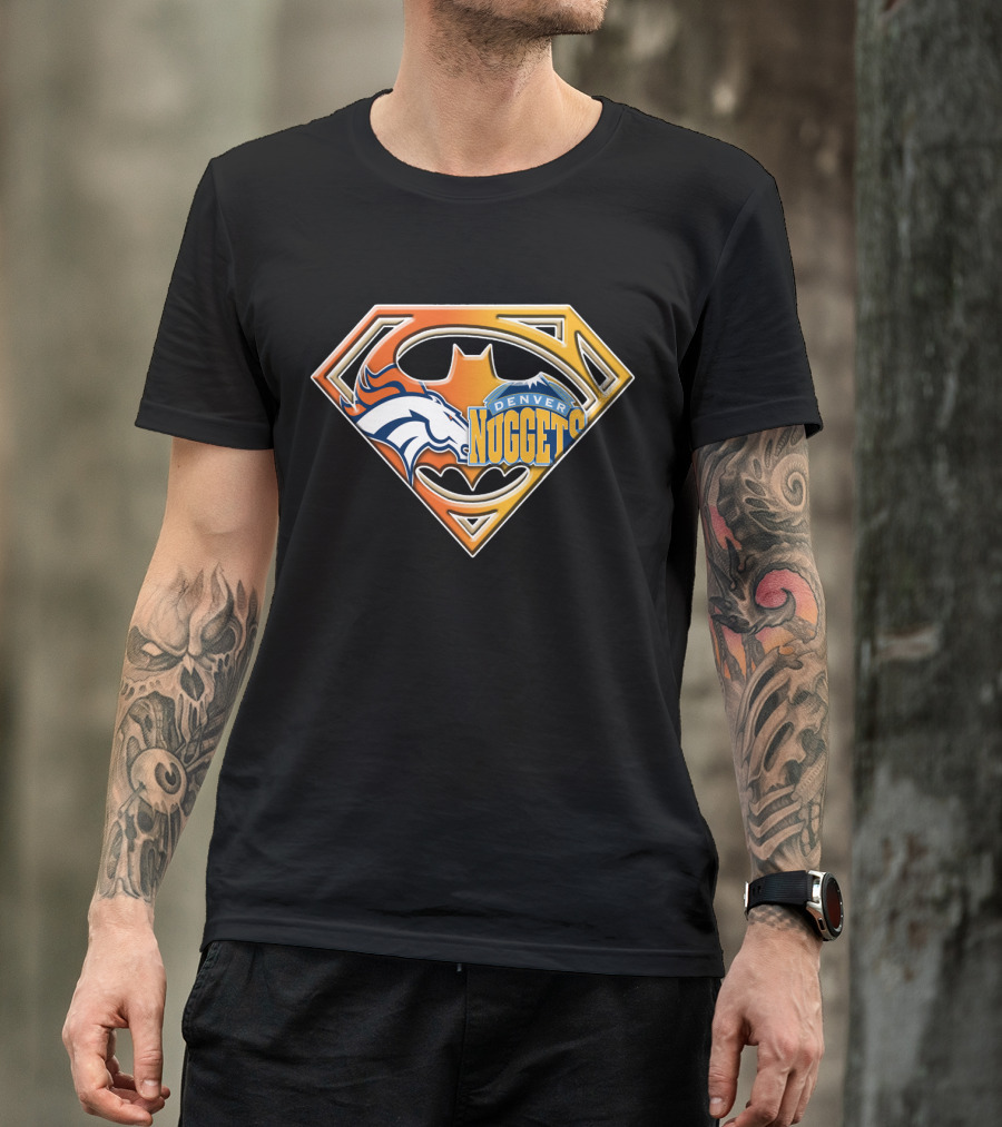 Denver Broncos Nuggets Super Bat 020 T-Shirt