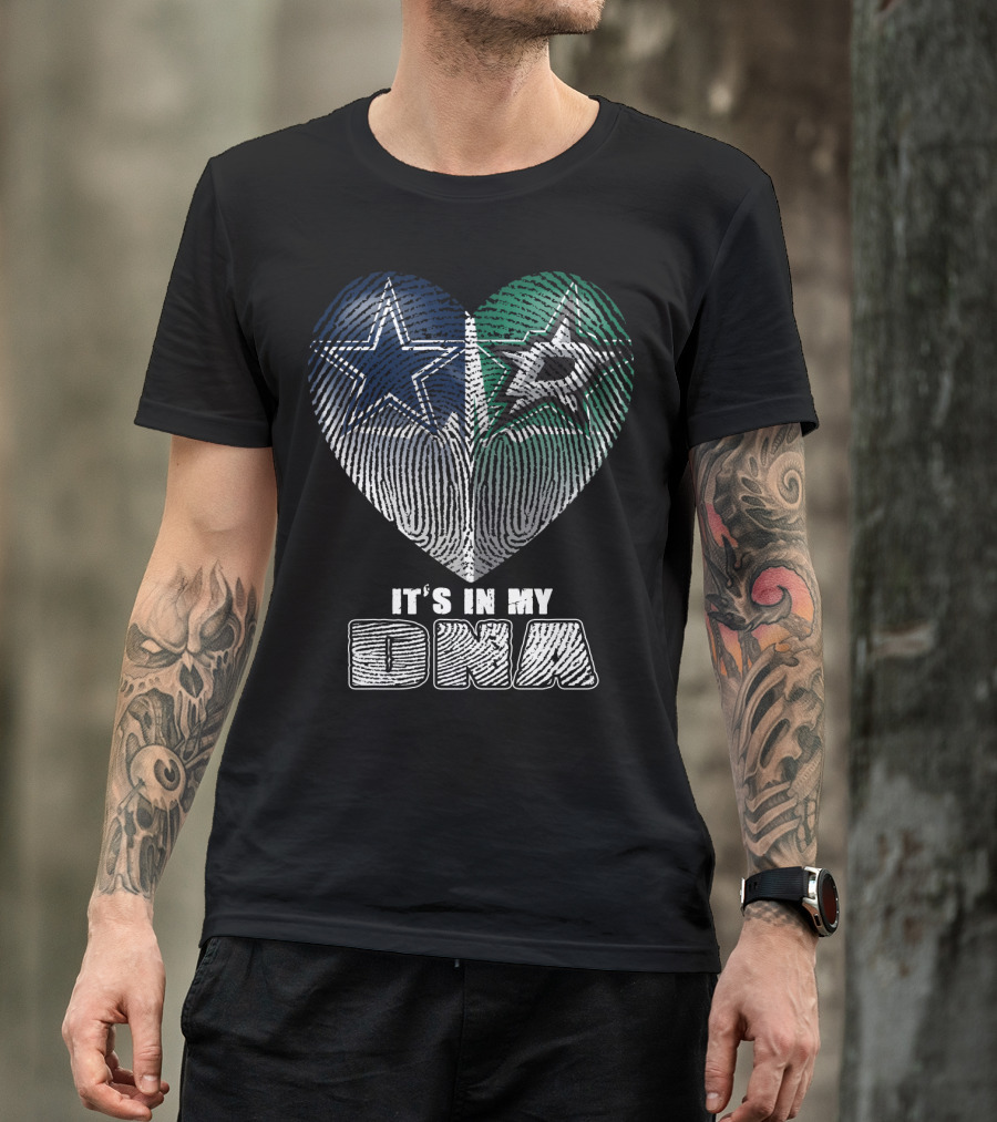 Cowboys Stars It's In My Dna T-Shirt