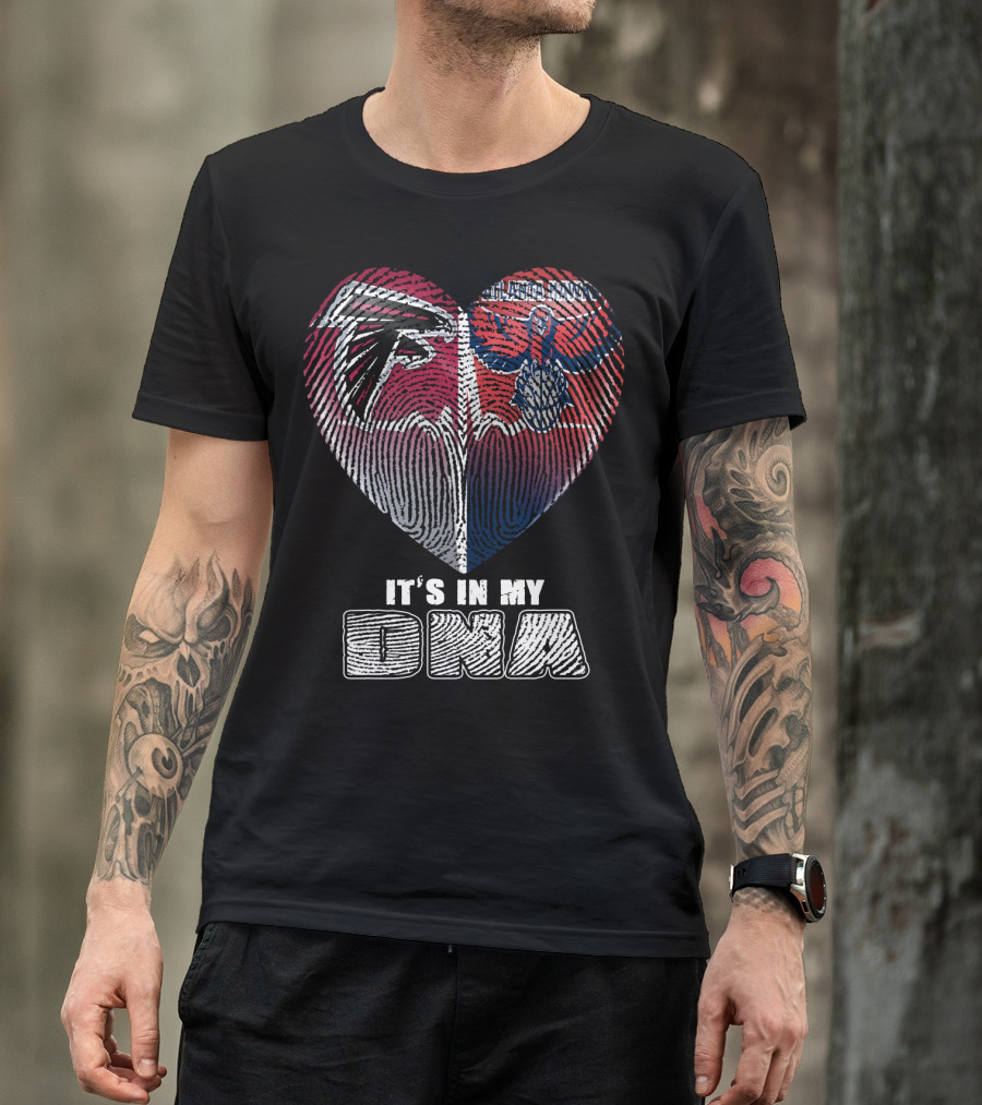 It's In My Dna Falcons Atlanta Basketball T-Shirt