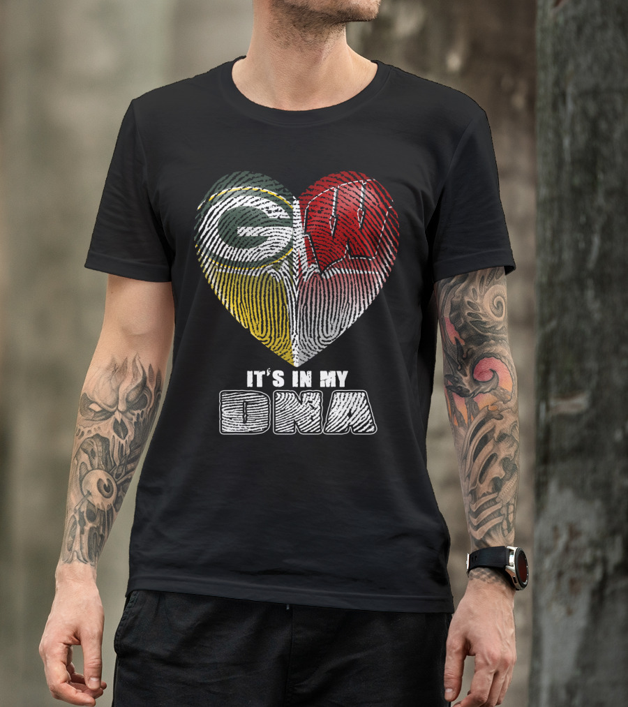 Green Bay Wisconsin It's In My Dna T-Shirt