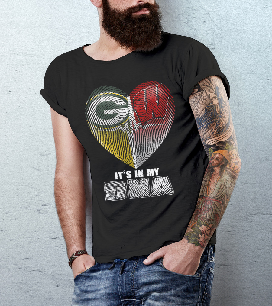Green Bay Wisconsin It's In My Dna T-Shirt