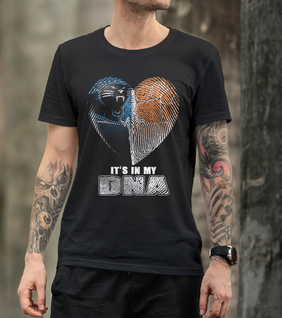 It's In My Dna Panther Paw Heart T-Shirt