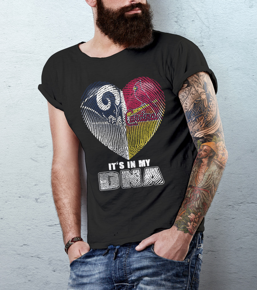 Rams Cardinals It's In My Dna T-Shirt