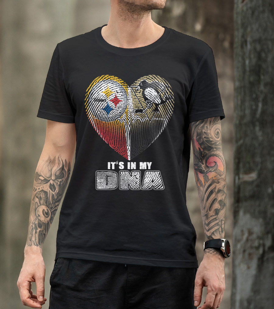 Steelers Penguins It's In My Dna T-Shirt