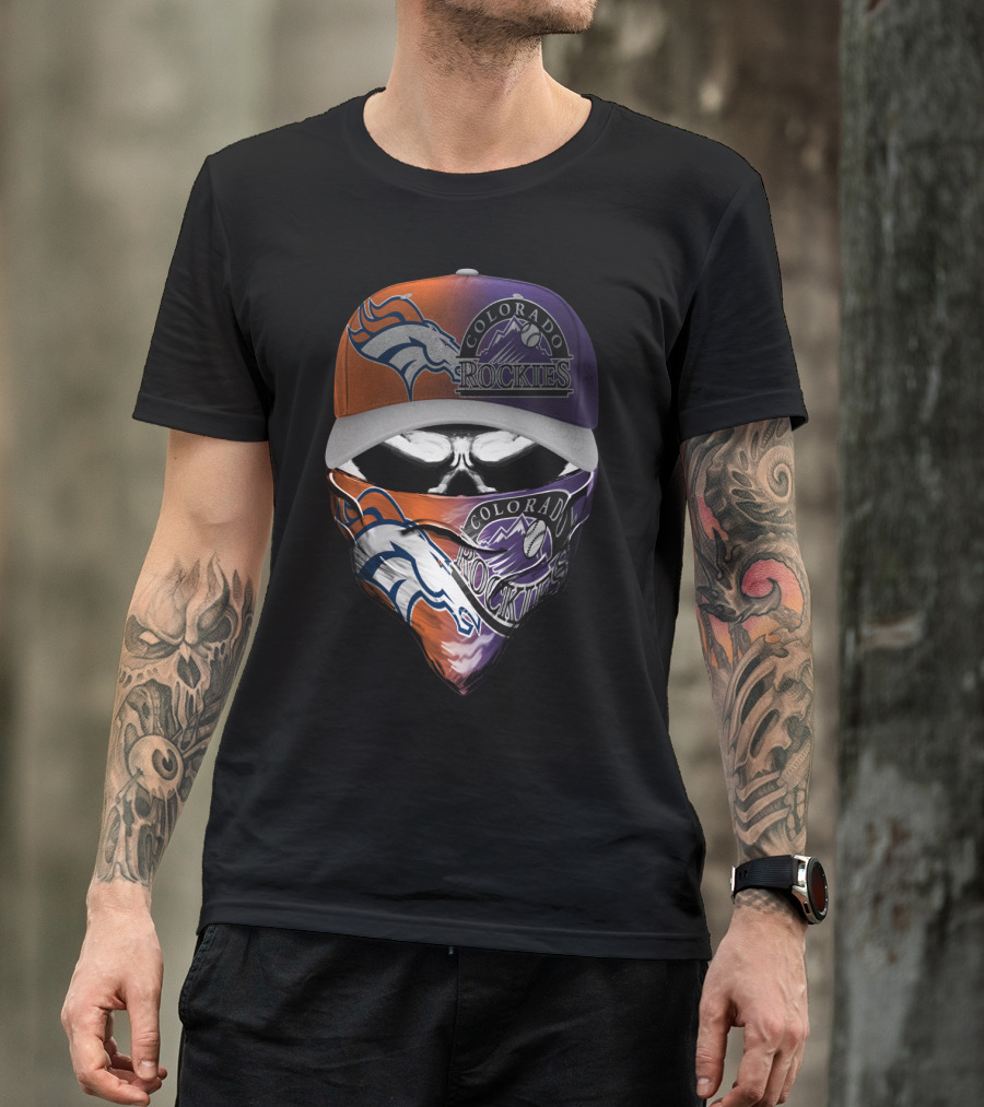 Colorado Rockies Broncos Skum 018 T-Shirt
