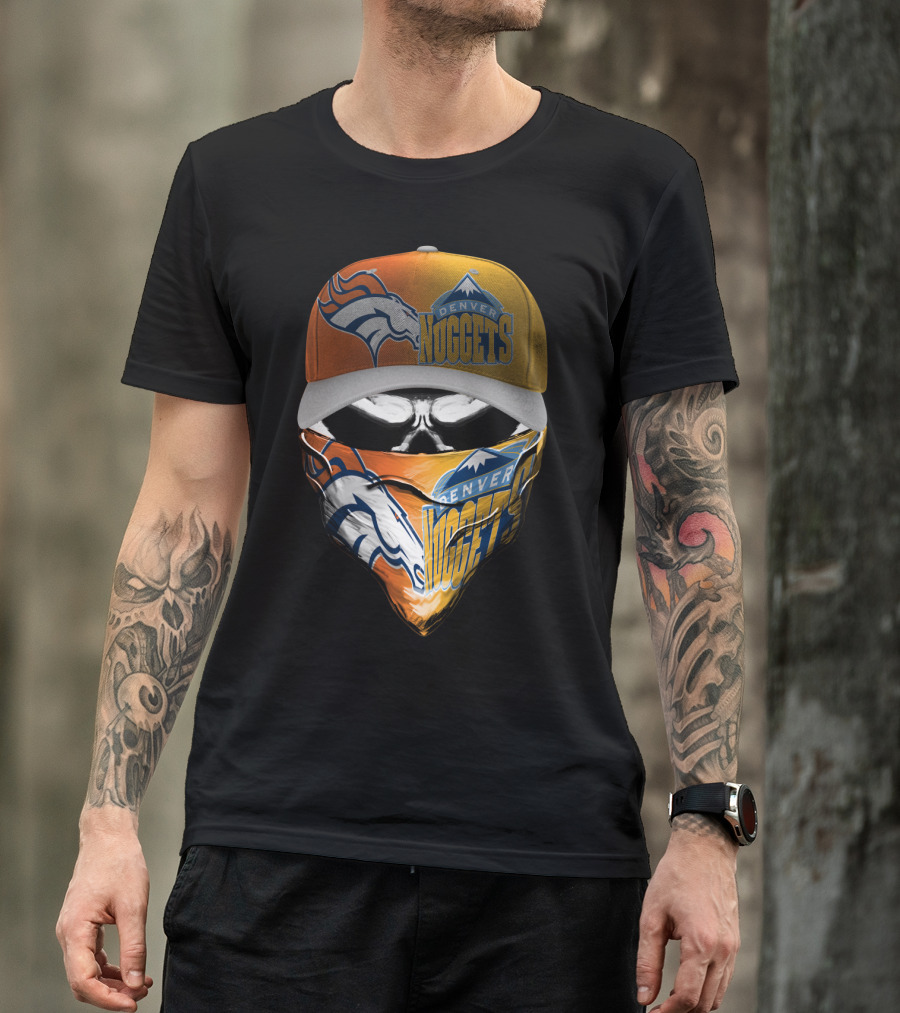 Denver Nuggets Broncos Skum 020 T-Shirt