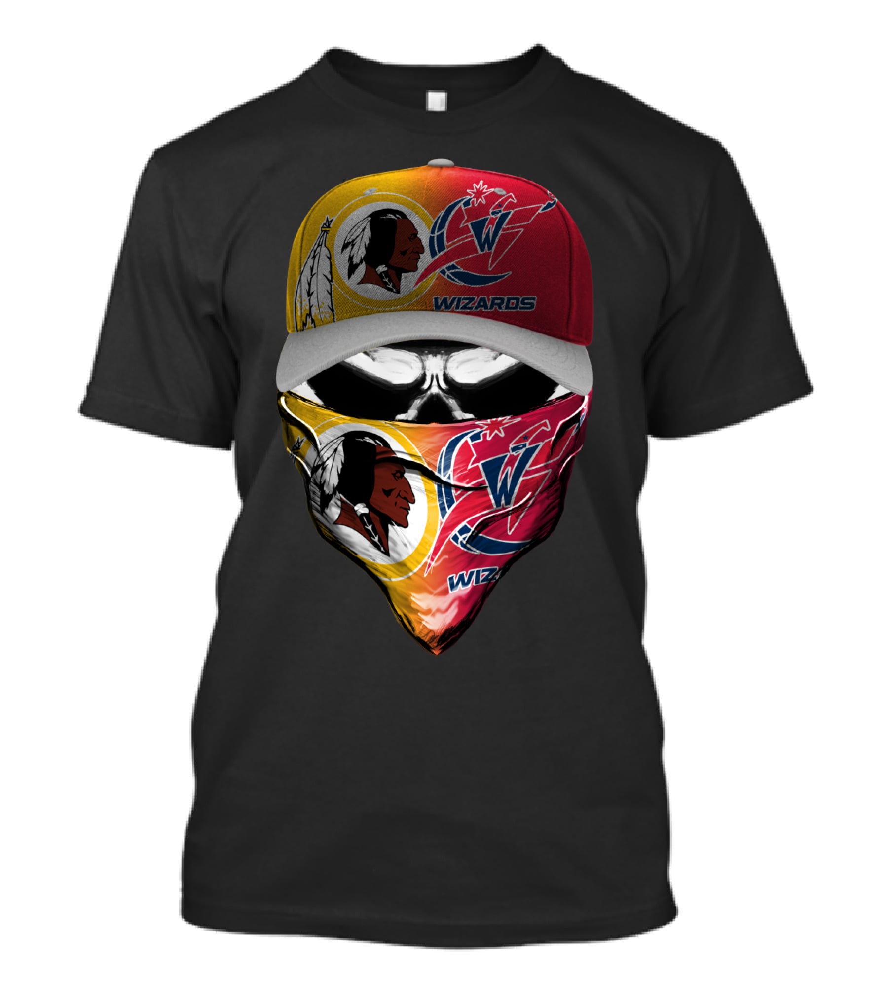 Redskins Wizards Fan Gear T-Shirt