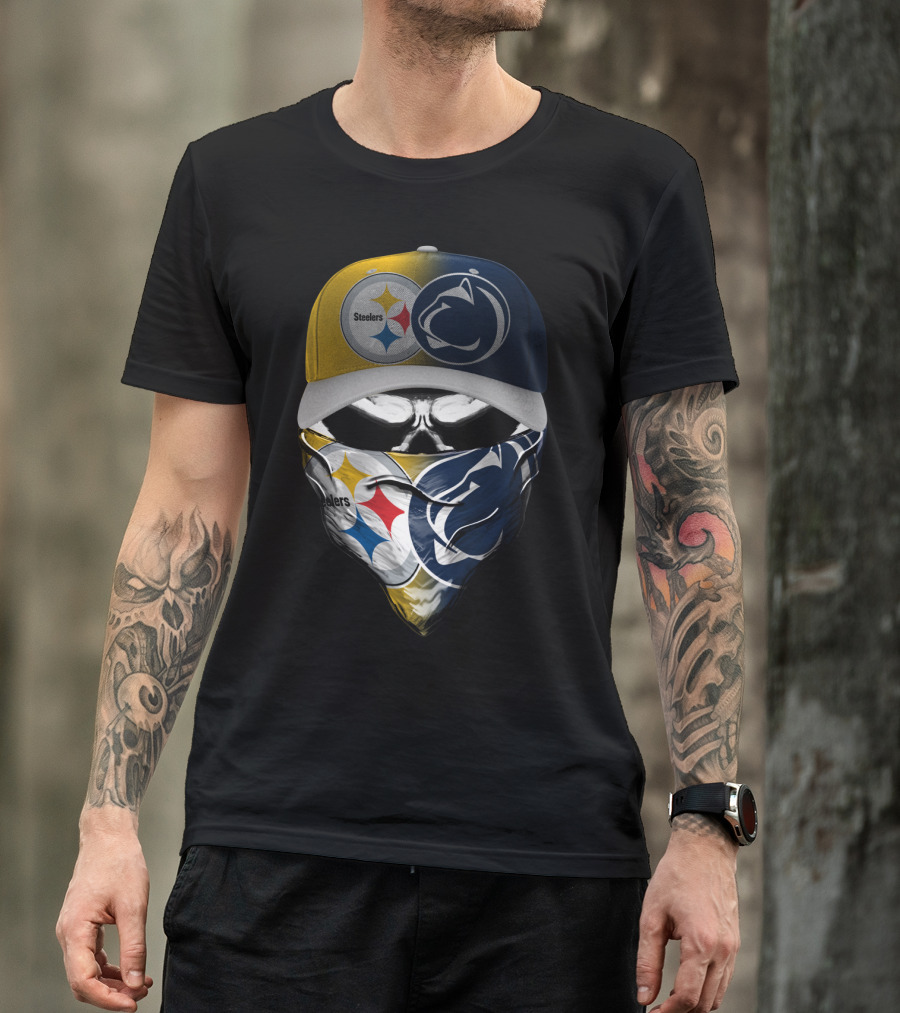 Pittsburgh Steelers Penn State Nittany Lions Skum 112 T-Shirt
