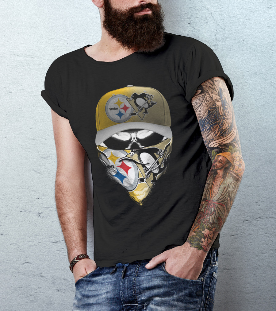 Steelers Penguins Skum 114 T-Shirt