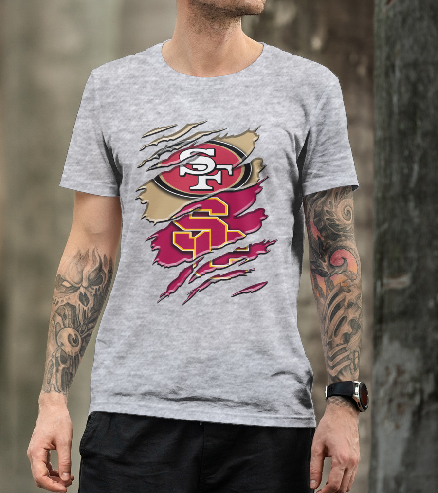 49ers Usc Mashup Rah T-Shirt