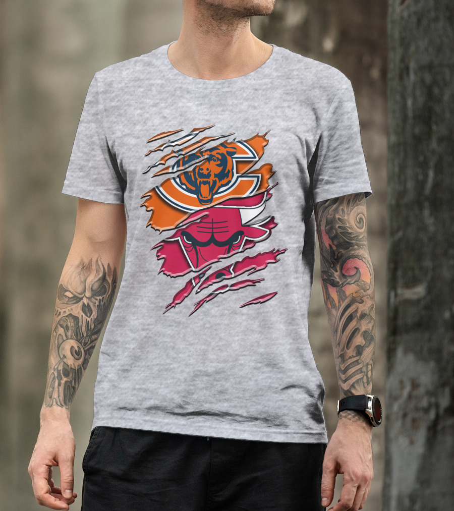 Chicago Bears Bulls Rah 007 T-Shirt