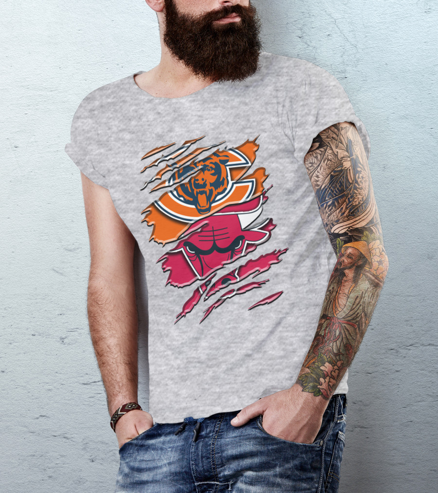 Chicago Bears Bulls Rah 007 T-Shirt
