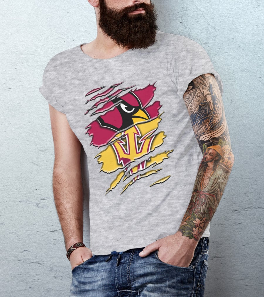 Cardinals And Sun Devils Rah 030 T-Shirt