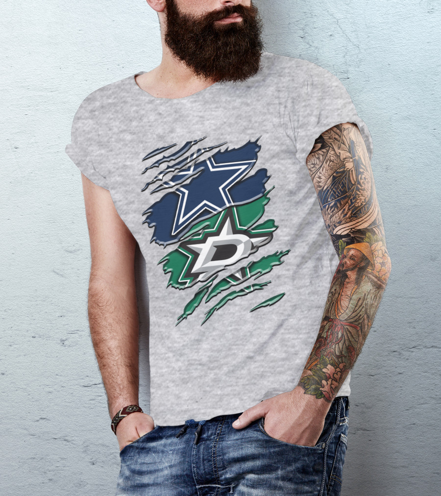 Dallas Cowboys And Dallas Stars Rah 045 T-Shirt