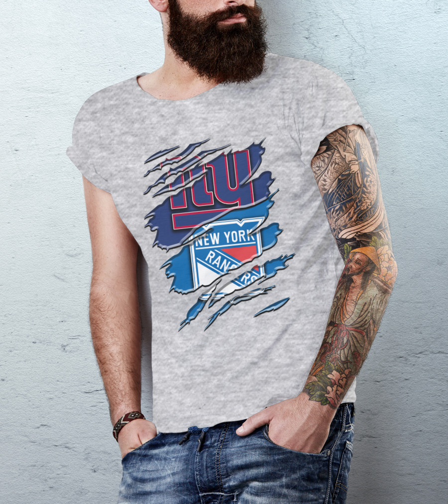 New York Giants New York Rangers Rah 065 T-Shirt