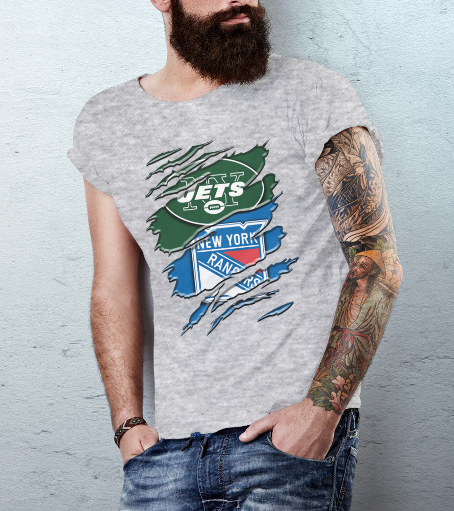 New York Jets Rangers Combination T-Shirt