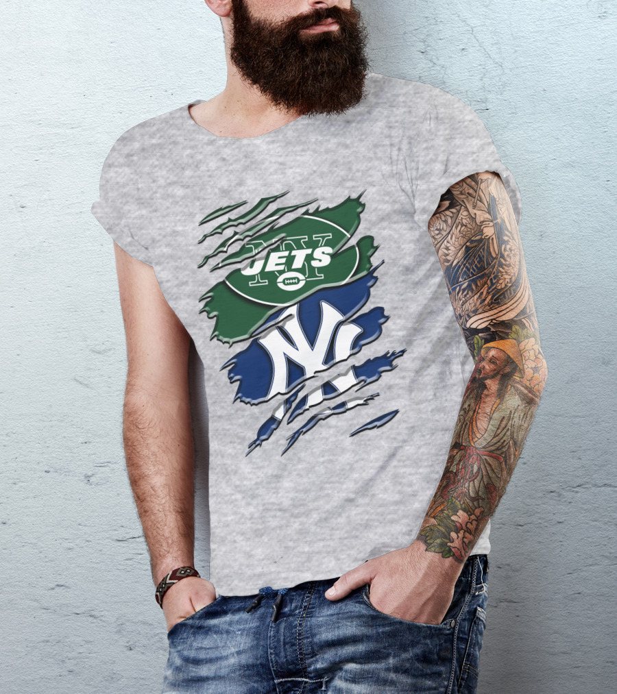 Ny Jets Yankees Rah 071 T-Shirt