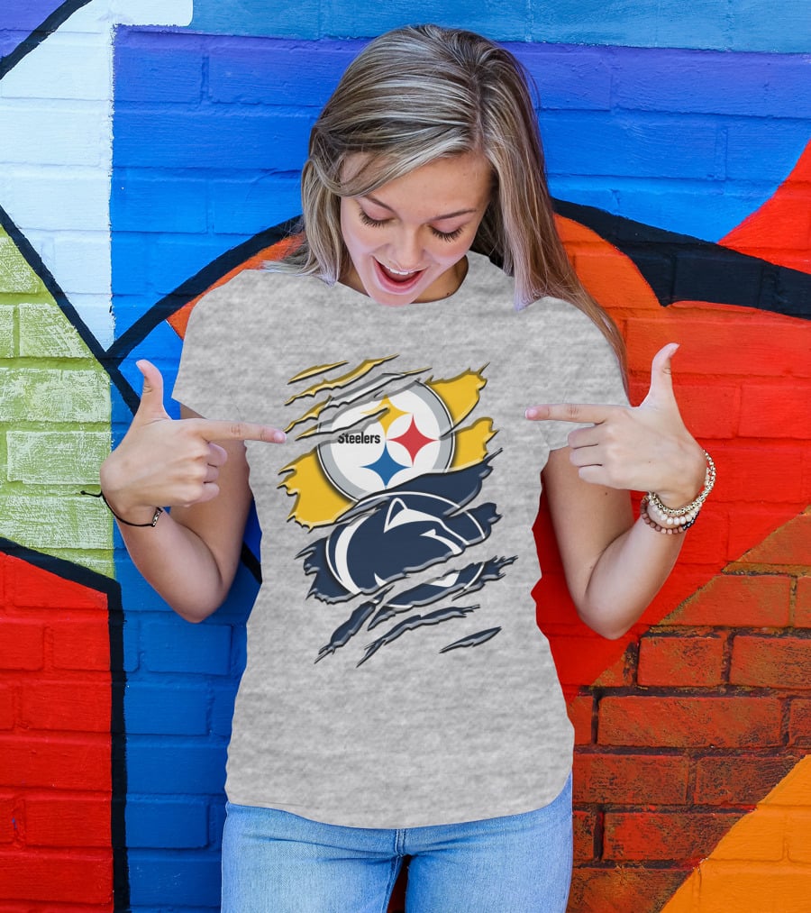 Steelers Penn State Nittany Lions Rah 112 T-Shirt