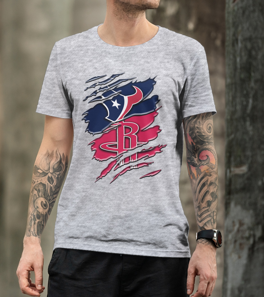 Houston Texans Rockets Rah 118 T-Shirt