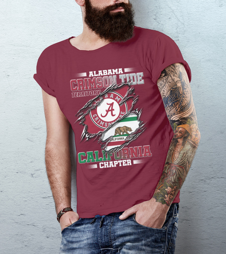 Alabama Crimson Tide Territory California Chapter T-Shirt