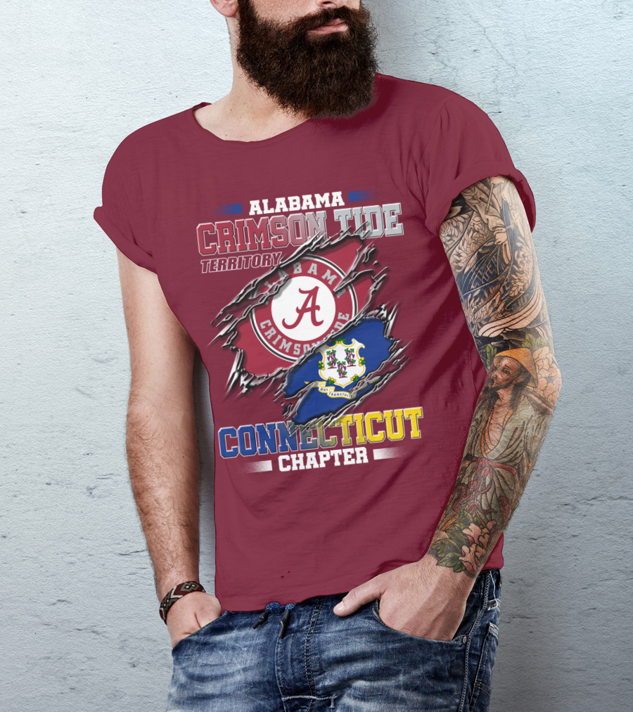 Alabama Crimson Tide Territory Connecticut Chapter T-Shirt