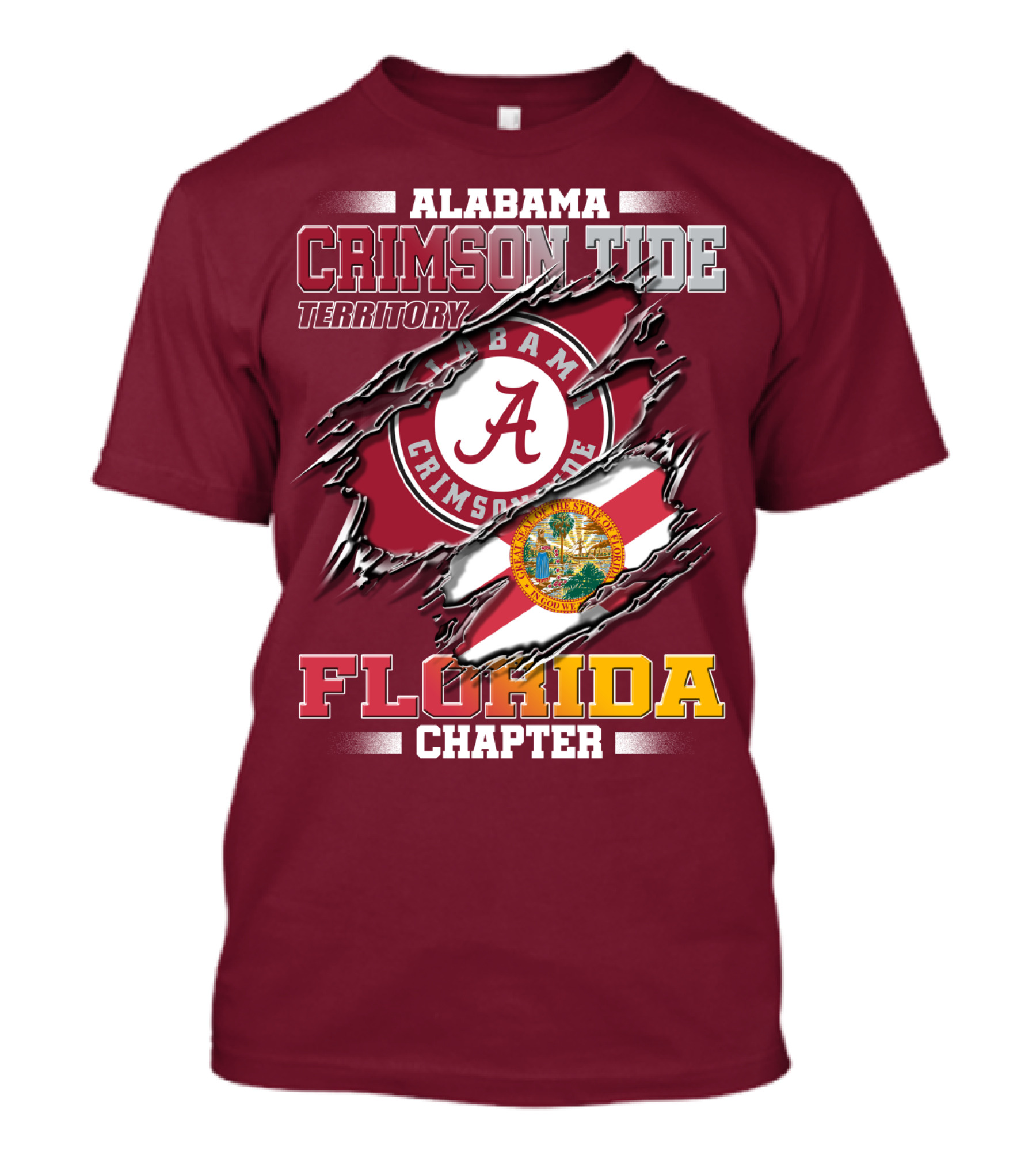 Alabama Crimson Tide Territory Florida Chapter T-Shirt